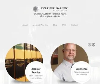 Ballewlawoffice.com(Nashville Attorney Lawrence Ballew) Screenshot