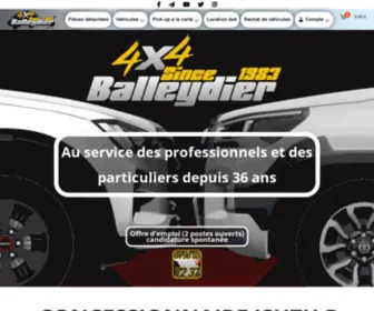 Balleydier4X4.com(Balleydier4X4) Screenshot
