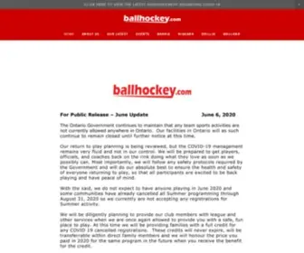 Ballhockey.com(Ballhockey) Screenshot