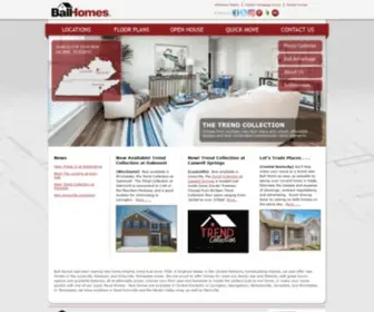 Ballhomes.com(Homes for Sale in Lexington) Screenshot