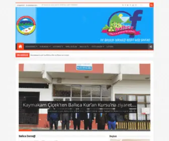 Ballicadernegi.com(Ballıca Derneği) Screenshot