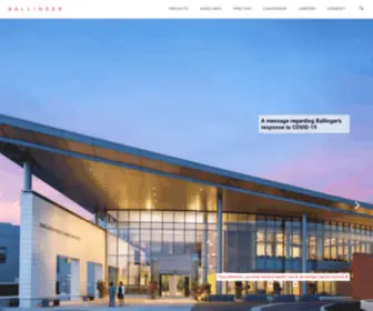 Ballinger-AE.com(Architecture) Screenshot