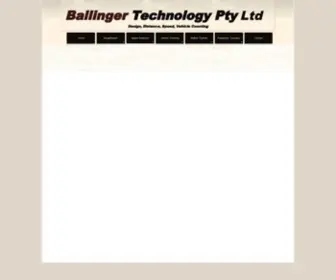Ballingertech.com.au(Ballinger Technology Pty Ltd) Screenshot