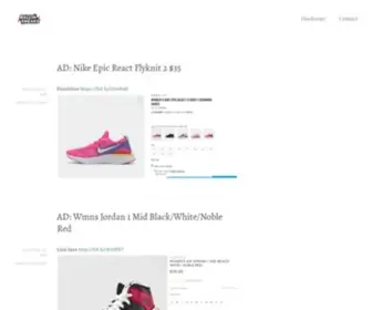 Ballinsneaks.com(Ballinsneaks) Screenshot