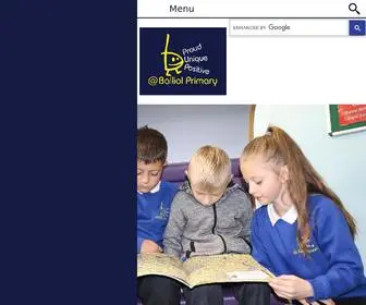 Balliolprimary.co.uk(Balliol Primary School) Screenshot