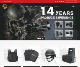 Ballisticequipment.com(Deekon Defense protect your life) Screenshot