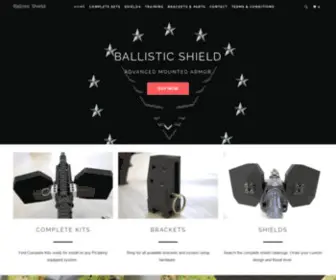 Ballisticshield.com(Ballistic Shield) Screenshot