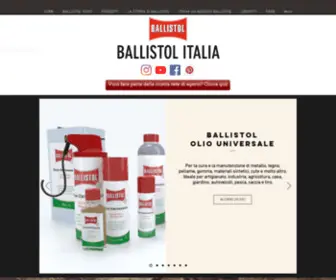 Ballistol.it(BALLISTOL Italia (Pagina Ufficiale)) Screenshot