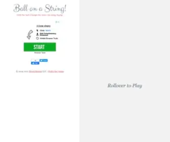 Ballonastring.com(Ball on a String) Screenshot