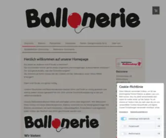 Ballonerie.ch(Ballonerie Hinwil) Screenshot