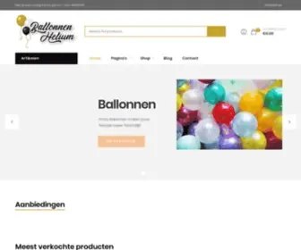 Ballonnenhelium.nl(Ballonnen Helium) Screenshot