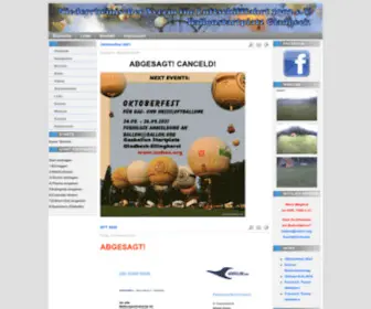 Ballon.org(Heißluftballon) Screenshot