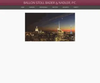 Ballonstoll.com(Ballon Stoll P.C) Screenshot