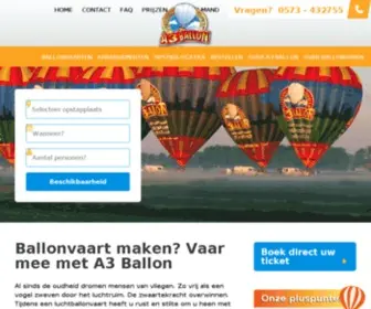 Ballonvaren.com(Bas ballonvaarten.bas ballonvaarten) Screenshot