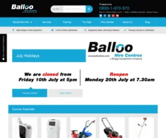 Balloohire.com(Balloohire) Screenshot