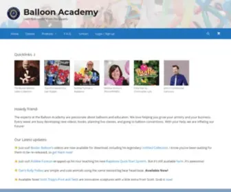 Balloonacademy.com(Balloon Academy) Screenshot