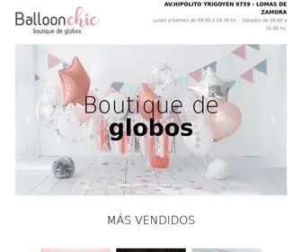 Balloonchic.com.ar(Boutique de globos) Screenshot