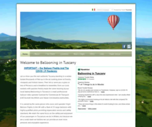 Ballooningintuscany.com(Ballooningintuscany) Screenshot