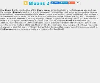 Balloons-2.com(BLOONS 2) Screenshot
