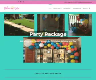 Balloonsandarches.com(Balloons) Screenshot