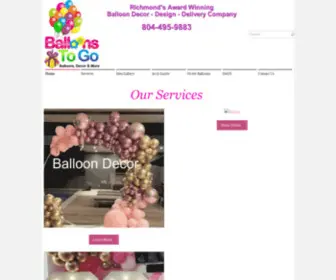 Balloonstogova.com(Balloonstogova) Screenshot