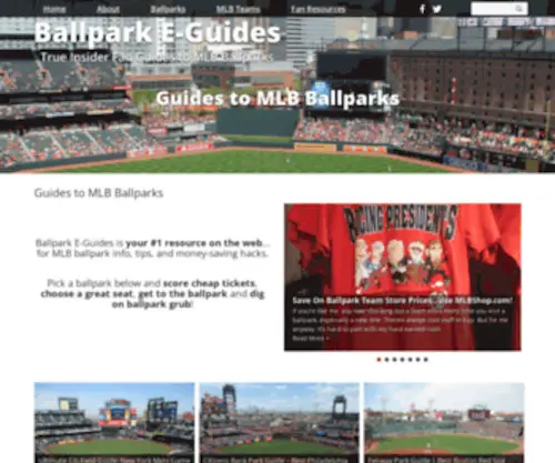 Ballparkeguides.com(Ballparkeguides) Screenshot