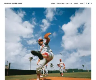 Ballparkprints.com(Ballpark Prints) Screenshot