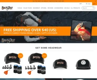 Ballsdeeptackle.com(Balls Deep Tackle) Screenshot