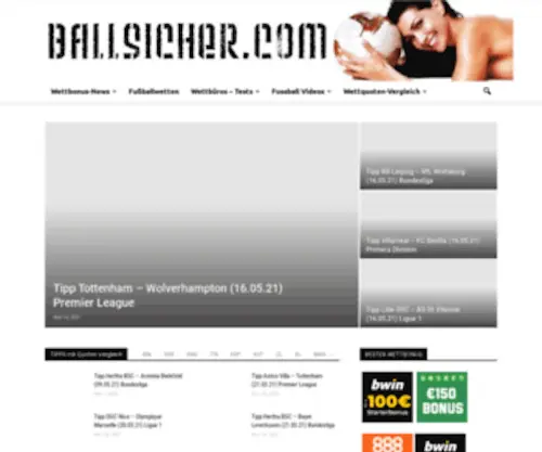 Ballsicher.com(Sportwetten Tipps u) Screenshot
