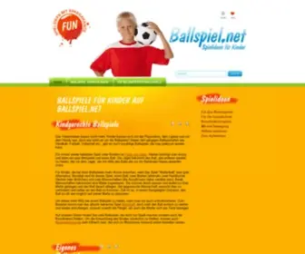 Ballspiel.net(Ballspiele) Screenshot