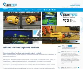 Balltec.com(Engineered Solutions) Screenshot