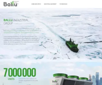 Ballu.world(Ballu Industrial Group) Screenshot
