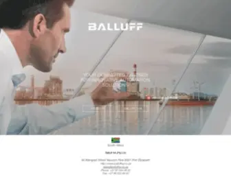 Balluff.co.za(Balluff Sensors) Screenshot