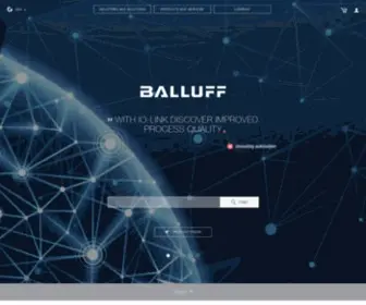 Balluff.com.cn(巴鲁夫有限责任公司) Screenshot