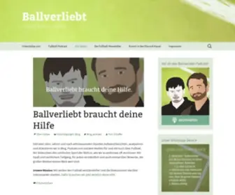 Ballverliebt.eu(Ballverliebt) Screenshot