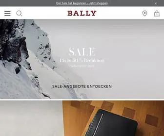 Bally.ch(Bally Online) Screenshot