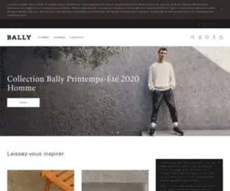 Bally.fr(Boutique en ligne Bally) Screenshot