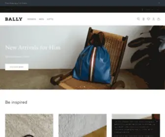 Bally.it(Negozio online di Bally) Screenshot