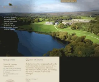 Ballyfin.com(Ballyfin Demesne) Screenshot