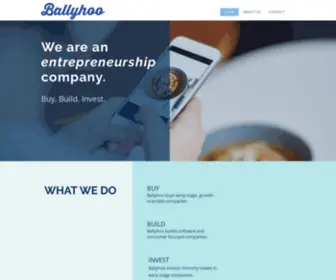 Ballyhoogroup.com(Ballyhoo Investing) Screenshot