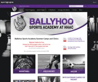 Ballyhoosportsacademy.com(Ballyhoo sports academy) Screenshot