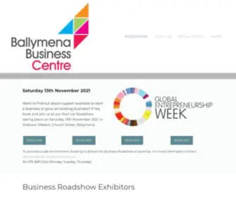 Ballymenabusiness.co.uk(Ballymena Business Centre) Screenshot