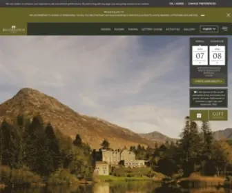 Ballynahinch-Castle.com(The official site of the luxury Ballynahinch Castle Hotel. This amazing Castle Hotel) Screenshot