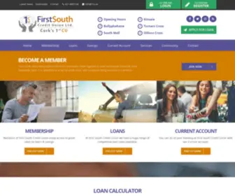 Ballyphehanecu.ie(First South Credit Union) Screenshot