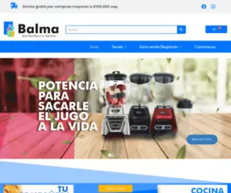 Balmacenter.com(Electrodomésticos Balma) Screenshot