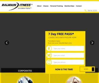 Balmainfitness.com.au(Balmain Fitness) Screenshot