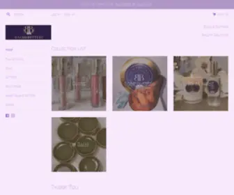 Balmandbutters.com(Balm &amp; Butters) Screenshot