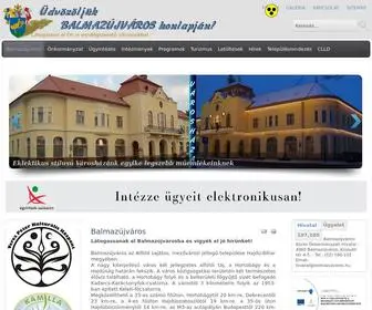 BalmazujVaros.hu(Balmazújváros) Screenshot