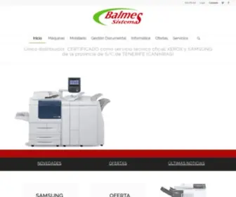 Balmesistemas.com(Balmes Sistemas) Screenshot