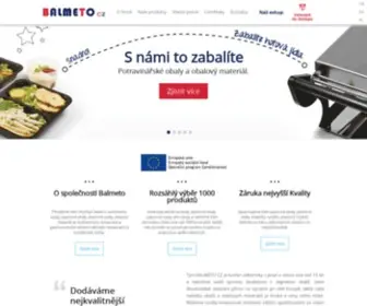 Balmeto.cz(Plastové a papírové obaly) Screenshot
